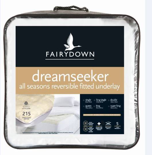 Fairydown - Dreamseeker All Seasons Fitted Wool Underlay